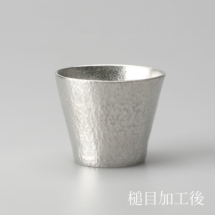 オリジナル・タンブラーを作ってみよう！ 株式会社能作「槌目キット タンブラー」