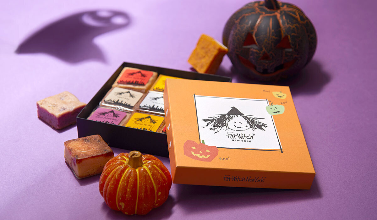 パンプキン、スイートポテト、スイートなハロウィン限定ブラウニー