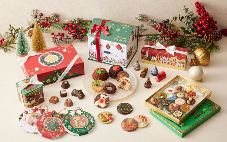 クリスマス向け、キュートで華やかなショコラコレクション！ BEL AMER