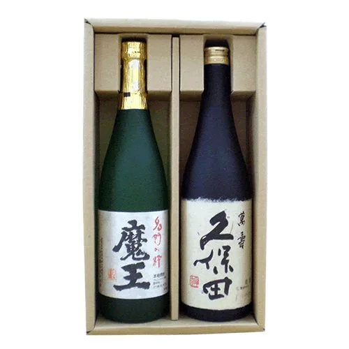 MEMOCOおすすめ!魔王&久保田「プレミアム焼酎飲み比べセット.」