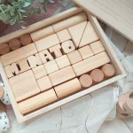 おなまえ積み木 Lサイズ（桐箱付き）