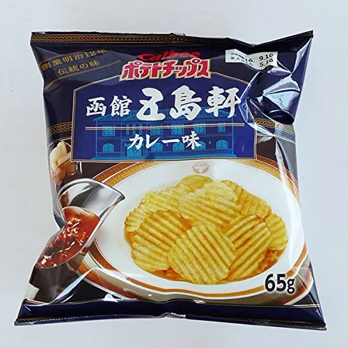 MEMOCOおすすめ!ポテトチップス函館五島軒カレー味