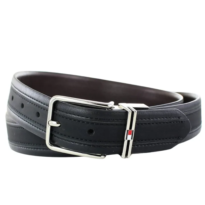 TOMMY HILFIGER/トミーヒルフィガー リバーシブル レザーベルト(ギフトセット)