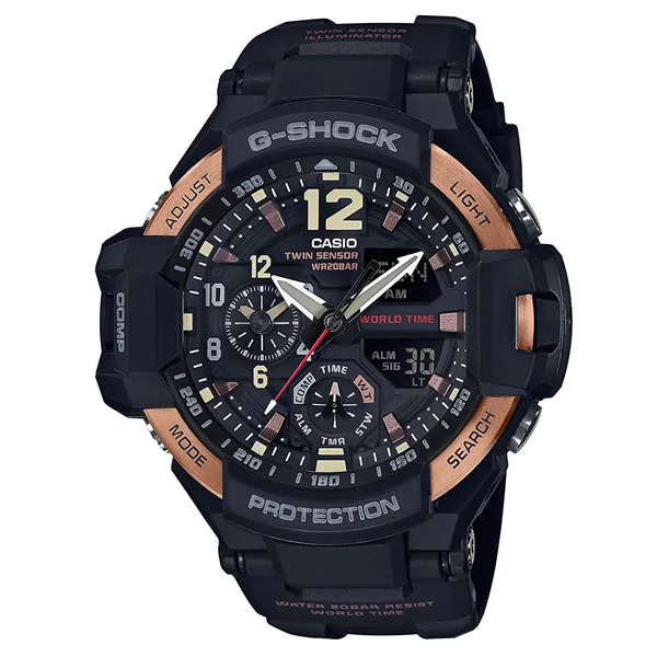 タフでオシャレ！　G-SHOCK グラビティマスター GA-1100RG-1AJF