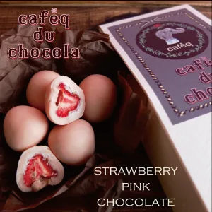 cafeq du chocola／カフェクドショコラ ストロベリーピンクチョコレート