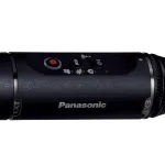 タフで小型な Panasonic ウェアラブルカメラ ブラック HX-A1H-K