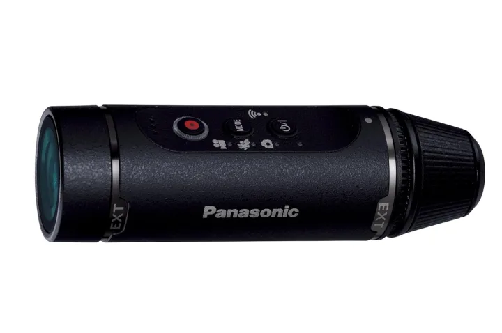 タフで小型な Panasonic ウェアラブルカメラ ブラック HX-A1H-K