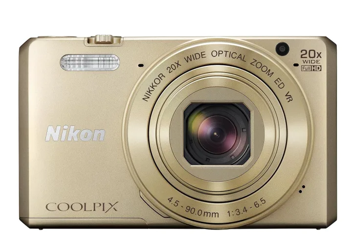 手のひらサイズの161g Nikon デジタルカメラ COOLPIX S7000