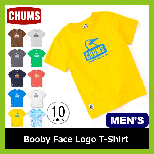 愛らしいブービーフェイスのチャムスTシャツ