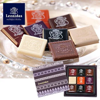 ミルク・カカオニブ・オレンジなど6種のアソート leonidas(レオニダス)「ナポリタンアソートチョコレート」