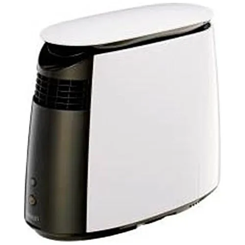 コンパクトなデザインでベッドサイドにもおすすめ!パーソナル保湿機(ホワイト)OMRON HSH-101-W