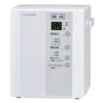 どこにでも置けるコンパクトデザイン!roomist スチームファン蒸発式加湿器 ホワイト SHE35MD-W