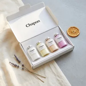 高級入浴剤ギフト専門店 Chapon／チャポン 気持ちのきりかえ 4本セット