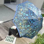 北欧らしい上品で優雅なデザインのスティグ・リンドベリ傘(晴雨兼用)「ハーバリウム」