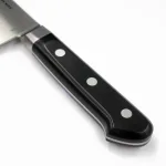 日本橋木屋 コスミック團十郎 鎌型 三徳包丁（洋）鍔付 割込 180mm