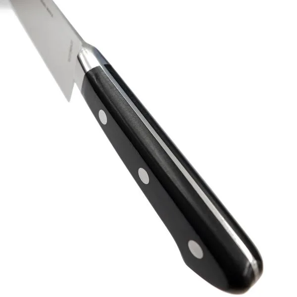 日本橋木屋 コスミック團十郎 鎌型 三徳包丁(洋)鍔付 割込 180mm