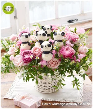 人気の花パンダ5体♪