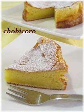 8. 変り種？「ホワイトチョコのガトーショコラ」
