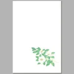 3. F.A.Greetings 寒中見舞い 葉書 山茶花(さざんか)