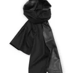"LEATHER" SCARF :