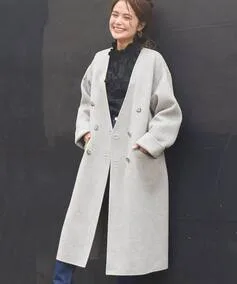 柔らかで暖かい「HAMILTON WOOL」のコート