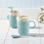 海外ブランドのデザイン性のあるマグカップ「マグ&スプーンセット」