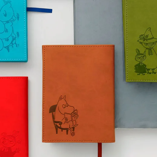やわらかい風合い 「MOOMIN ブックカバー」