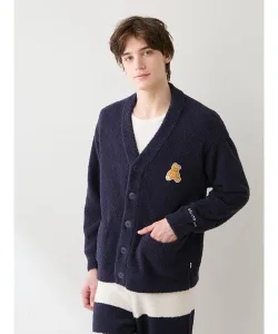 GELATO PIQUE HOMME／ジェラート ピケ オム ベビモコベアワンポイントカーディガン
