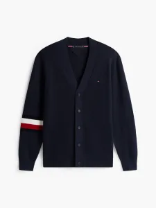 TOMMY HILFIGER／トミー ヒルフィガー コットンシルクブレンドカーディガン
