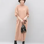 一枚でキマル！ニットワンピース