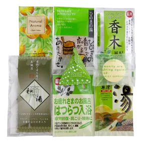 目からもリラックスできる入浴剤セット
