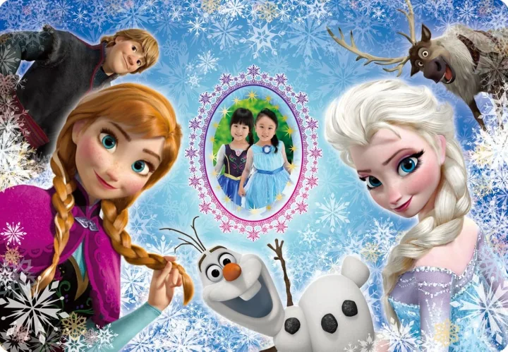 女の子が大好きなプリンセスで知育「アナと雪の女王 パズル」
