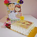 ナイフを入れるのが惜しくなる!イラスト入りケーキ♪