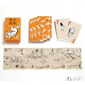 鳥獣戯画展でも注目を浴びた人気グッズの決定版トランプ