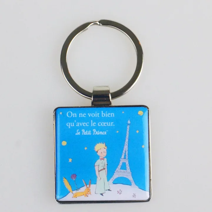 フランス社製のレトロな星の王子さまのキーホルダー