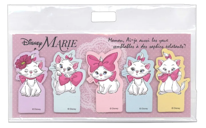 マリーちゃんの表情にうっとりなグッズ♡立てても使える便利な付箋