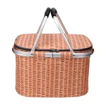 おしゃれと便利が合体！可愛いバスケット型保冷バッグ