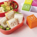 可愛いひとくちパンのキャラ弁