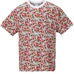 ペコちゃんのメンズグッズ!ポップで目を惹く総柄Tシャツ