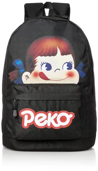 視線独り占めグッズ♪ビッグフェイスなペコちゃんリュック