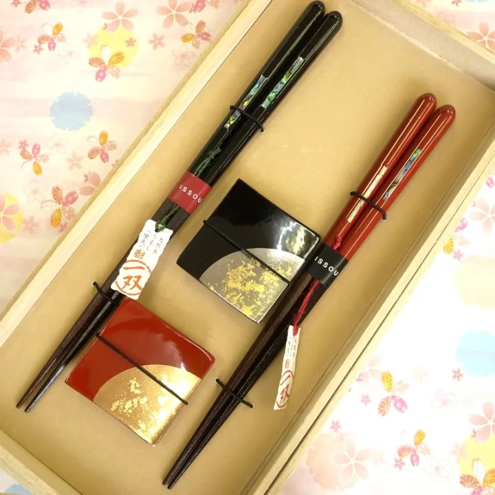 6.いつまでもご飯を仲良く食べてね 夫婦箸