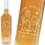 アルコールが苦手なご夫婦にも飲みやすいロゼ