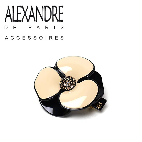 大人かわいい彼女に♡Alexandre de Paris(アレクサンドルドゥパリ)のバレッタをプレゼント