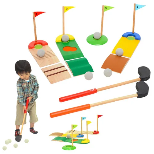 6位:家でも身体を使って遊べる”室内遊具”♪「ゴルフセット」をプレゼント♡