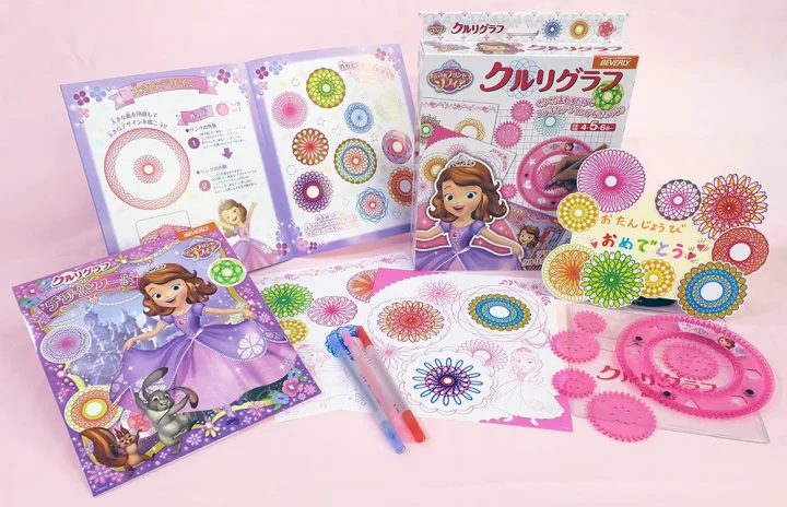 5位:”お絵かきグッズ”で4歳の絵心を育む♡プリンセスの「クルリグラフ」