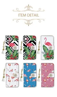 5位 小物までセンスの良いアイテムを楽しみたい方に…「大人の手帳型スマホケース」