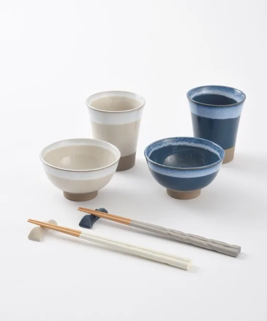 美濃焼名入れ夫婦茶碗