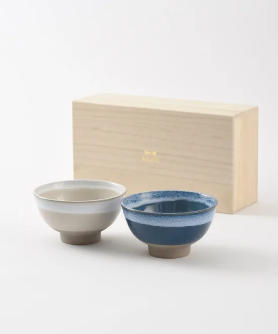 美濃焼名入れ夫婦茶碗