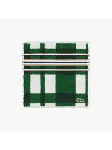 Lacoste／ラコステ チェック&ボーダータオルハンカチ