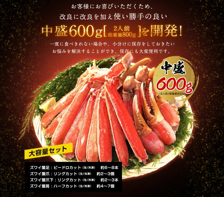 【予算5,000円】万能”カニポーション”は誰にでも送れる安心ギフト